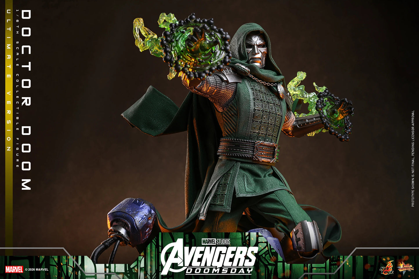 (PREVENTA) Hot Toys Movie Masterpiece Doctor Doom (Ultimate Version) (Avengers: Doomsday)