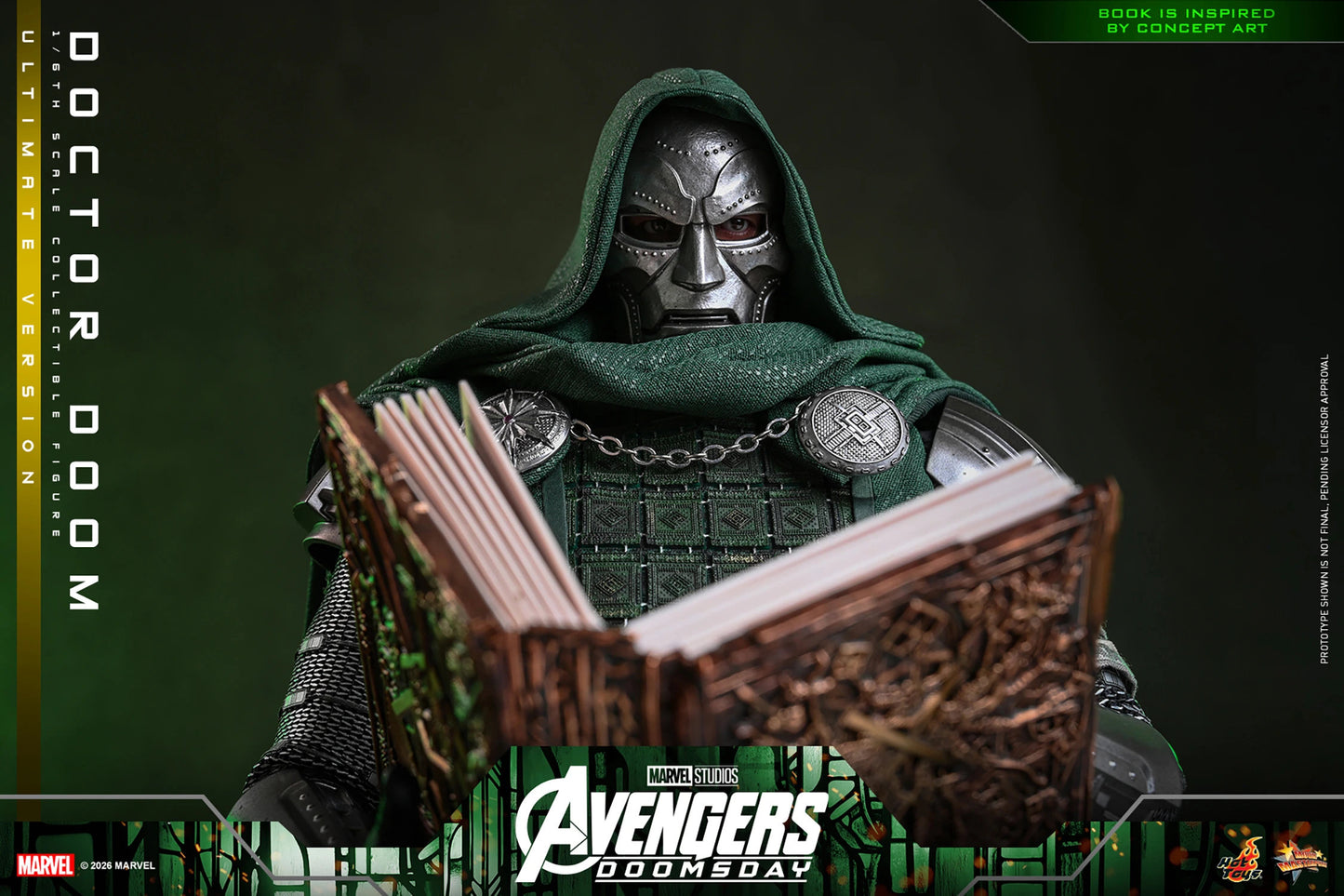 (PREVENTA) Hot Toys Movie Masterpiece Doctor Doom (Ultimate Version) (Avengers: Doomsday)