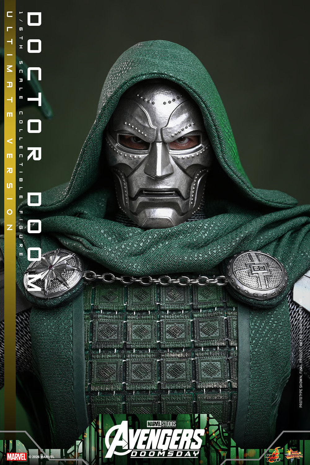 (PREVENTA) Hot Toys Movie Masterpiece Doctor Doom (Ultimate Version) (Avengers: Doomsday)