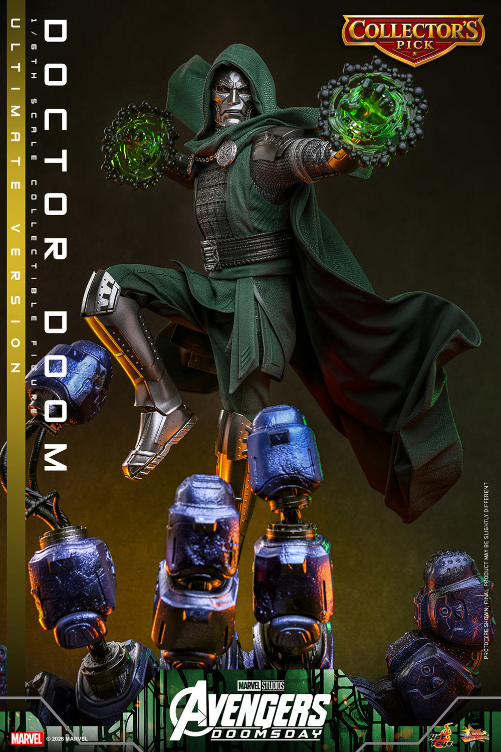 (PREVENTA) Hot Toys Movie Masterpiece Doctor Doom (Ultimate Version) (Avengers: Doomsday)
