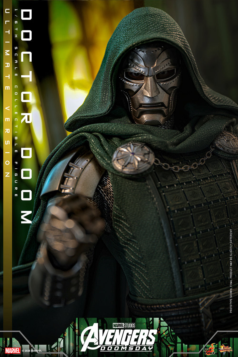 (PREVENTA) Hot Toys Movie Masterpiece Doctor Doom (Ultimate Version) (Avengers: Doomsday)