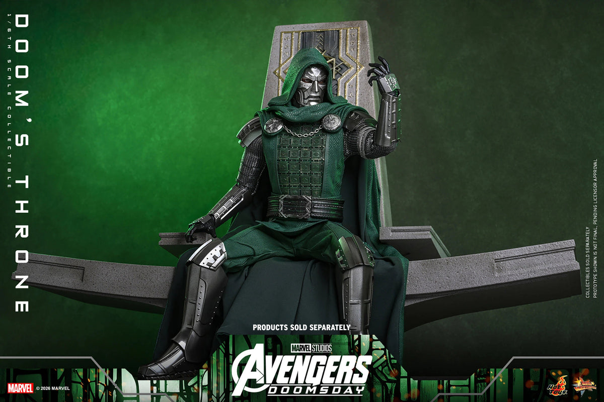 (PREVENTA) Hot Toys Movie Masterpiece Doom's Throne (Avengers: Doomsday)