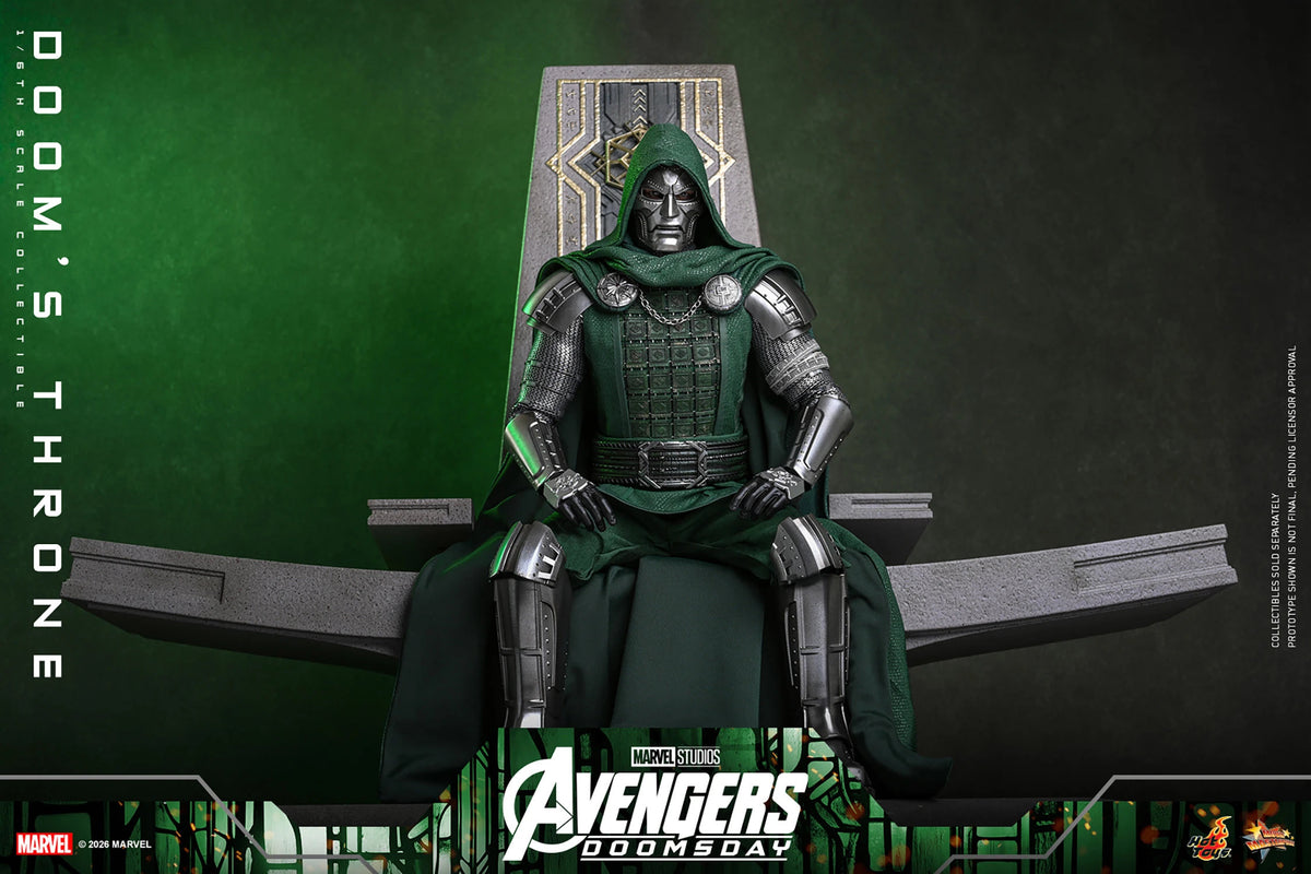 (PREVENTA) Hot Toys Movie Masterpiece Doom's Throne (Avengers: Doomsday)