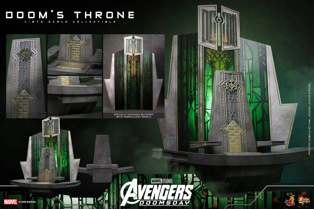 (PREVENTA) Hot Toys Movie Masterpiece Doom's Throne (Avengers: Doomsday)