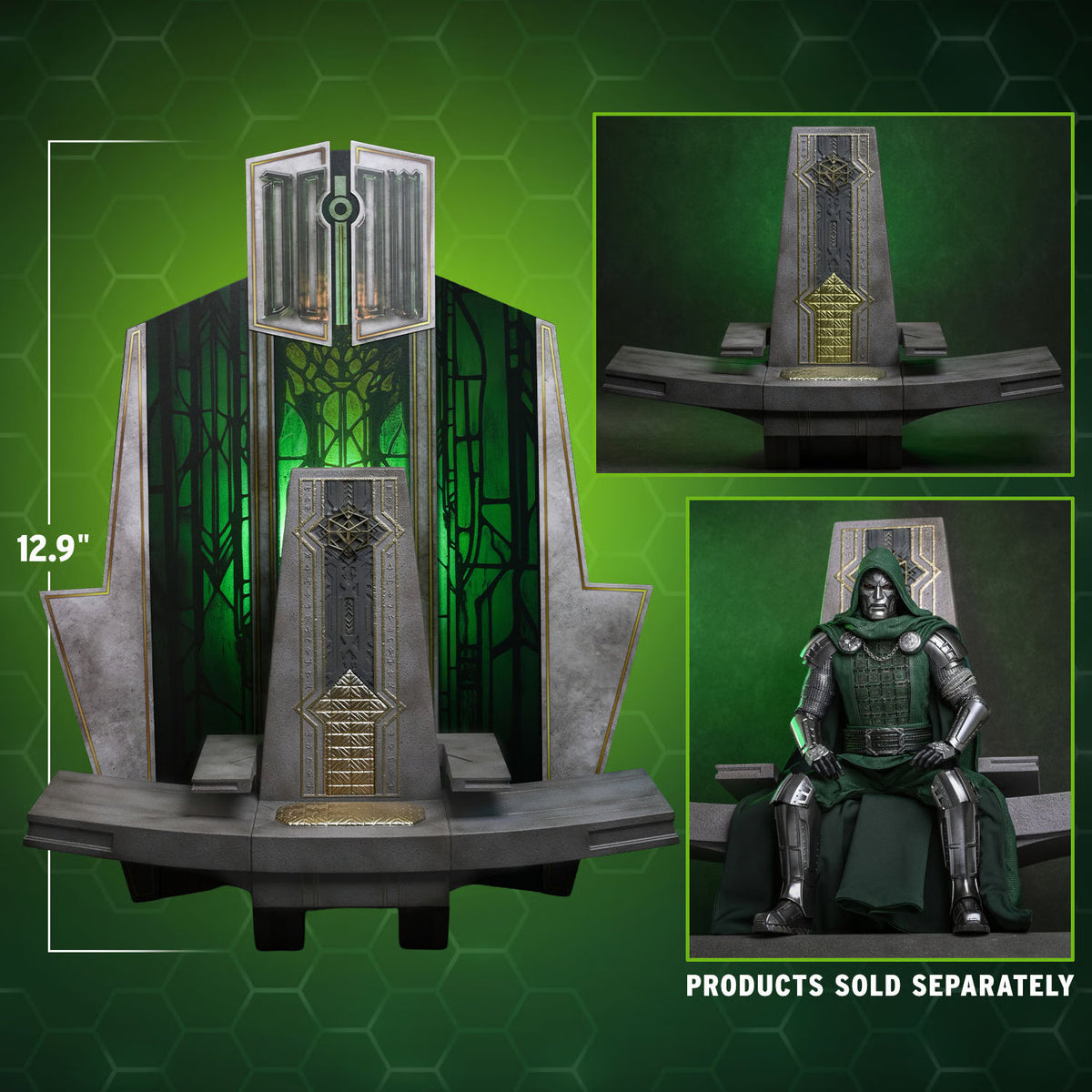(PREVENTA) Hot Toys Movie Masterpiece Doom's Throne (Avengers: Doomsday)