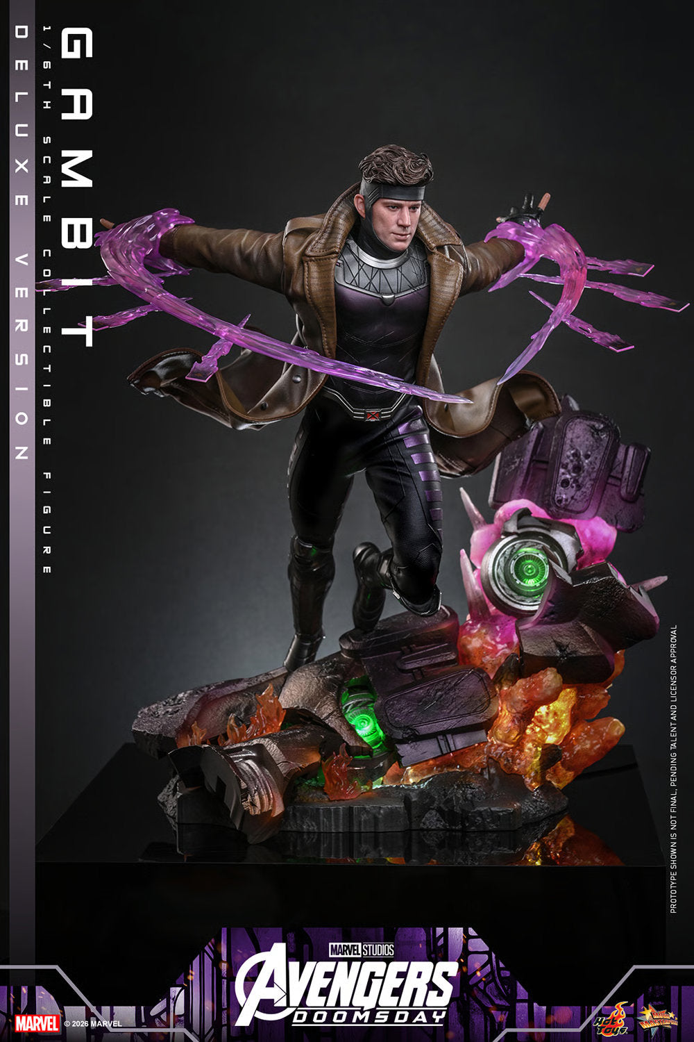 (PREVENTA) Hot Toys Movie Masterpiece Gambit (Deluxe Version) (Avengers: Doomsday)