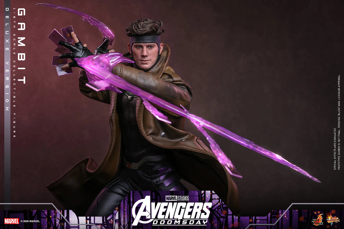 (PREVENTA) Hot Toys Movie Masterpiece Gambit (Deluxe Version) (Avengers: Doomsday)