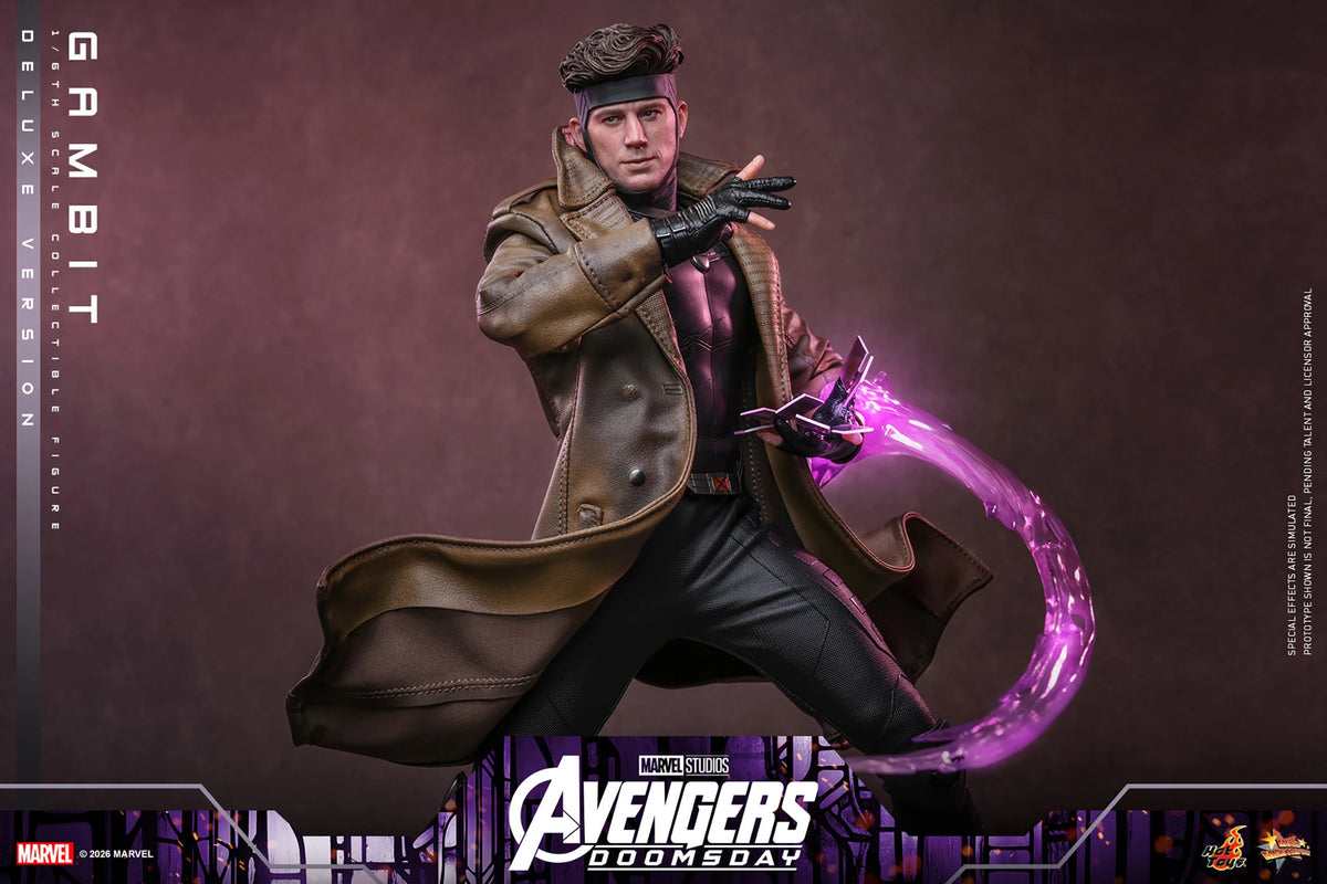 (PREVENTA) Hot Toys Movie Masterpiece Gambit (Deluxe Version) (Avengers: Doomsday)