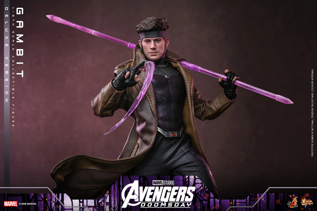 (PREVENTA) Hot Toys Movie Masterpiece Gambit (Deluxe Version) (Avengers: Doomsday)