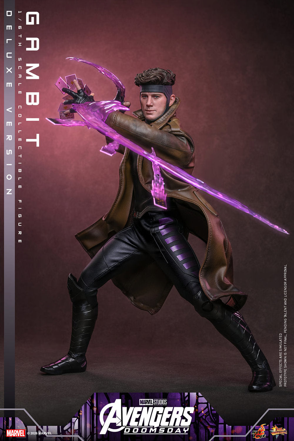 (PREVENTA) Hot Toys Movie Masterpiece Gambit (Deluxe Version) (Avengers: Doomsday)
