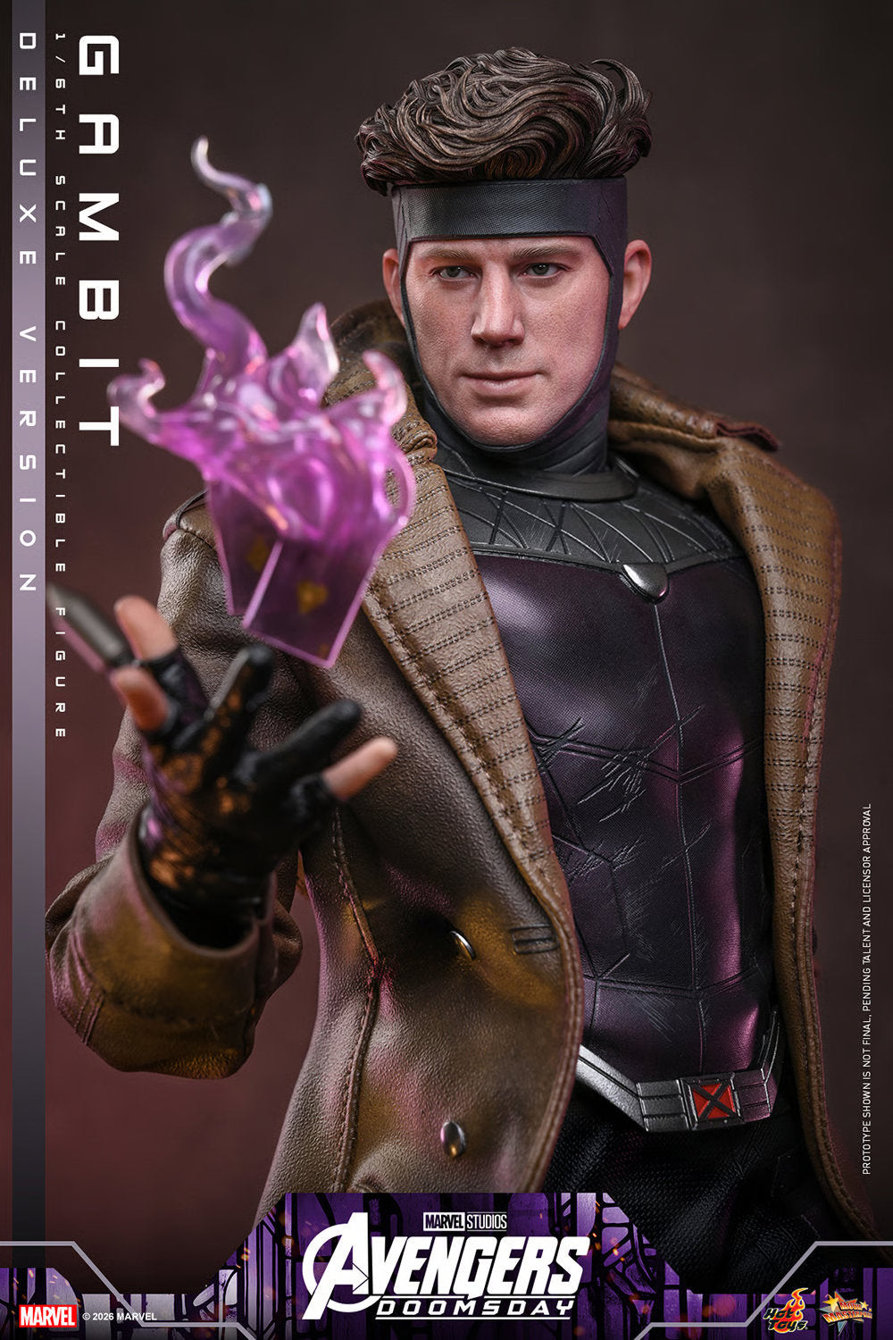 (PREVENTA) Hot Toys Movie Masterpiece Gambit (Deluxe Version) (Avengers: Doomsday)