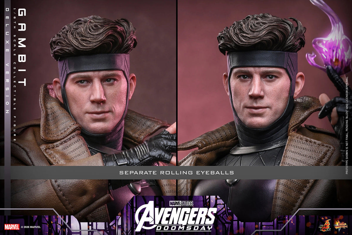 (PREVENTA) Hot Toys Movie Masterpiece Gambit (Deluxe Version) (Avengers: Doomsday)