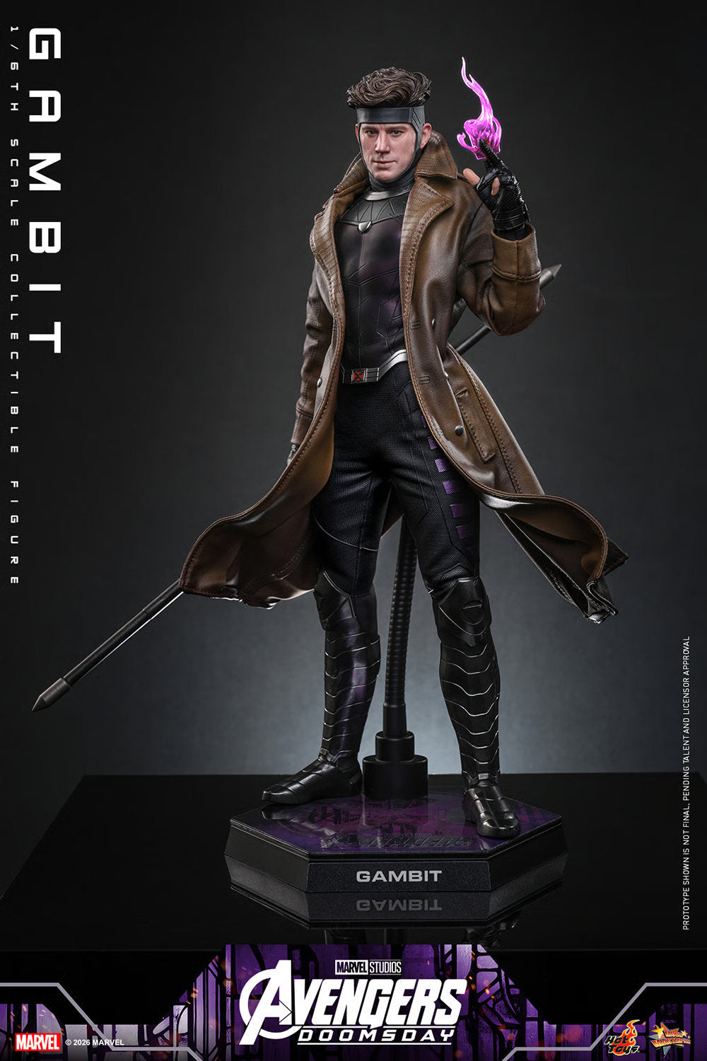 (PREVENTA) Hot Toys Movie Masterpiece Gambit (Avengers: Doomsday)