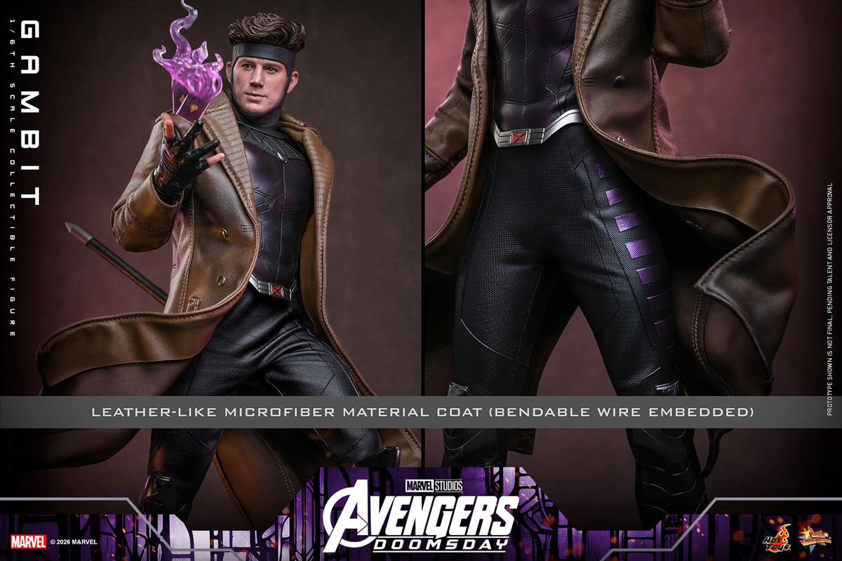 (PREVENTA) Hot Toys Movie Masterpiece Gambit (Avengers: Doomsday)