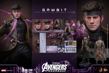 (PREVENTA) Hot Toys Movie Masterpiece Gambit (Avengers: Doomsday)