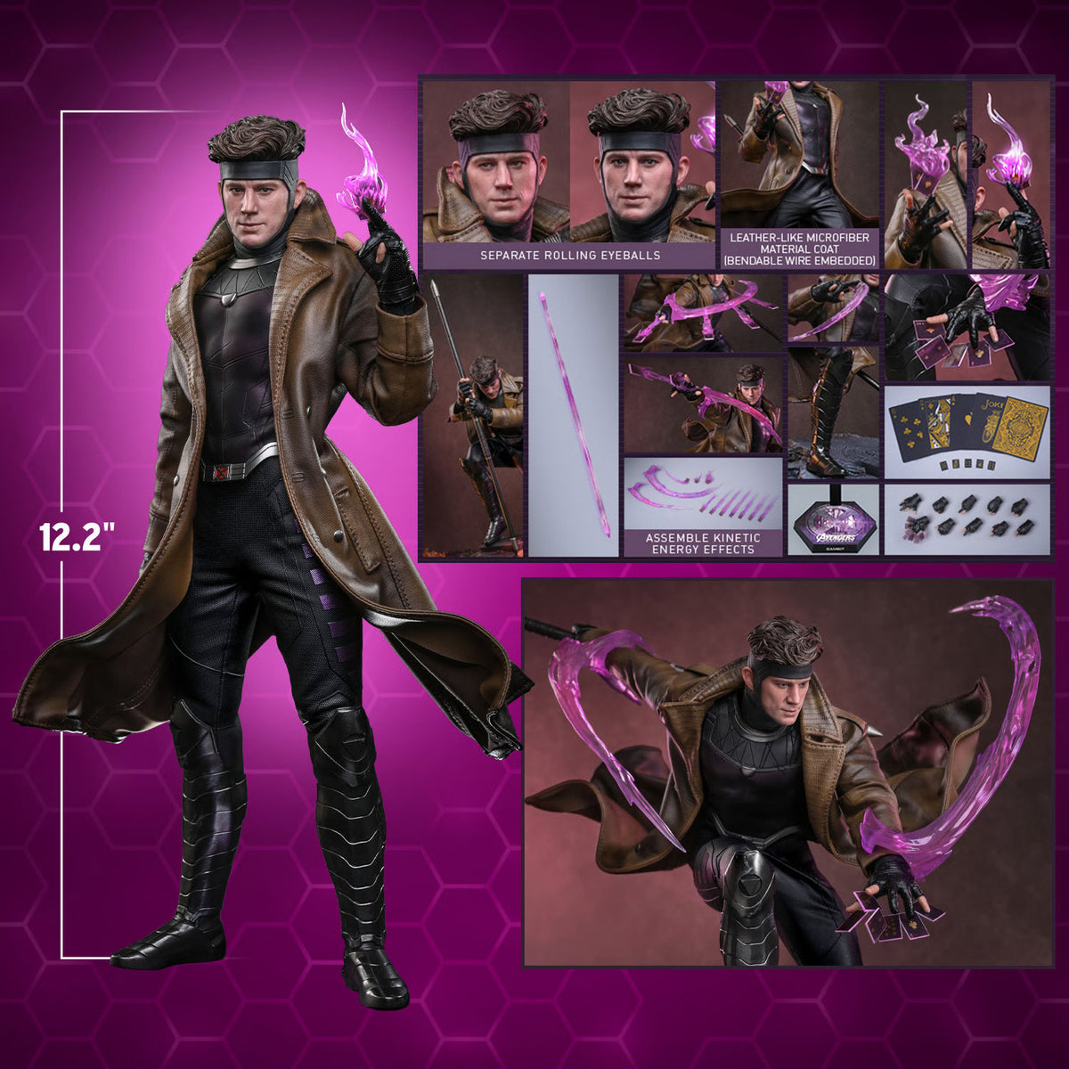 (PREVENTA) Hot Toys Movie Masterpiece Gambit (Avengers: Doomsday)