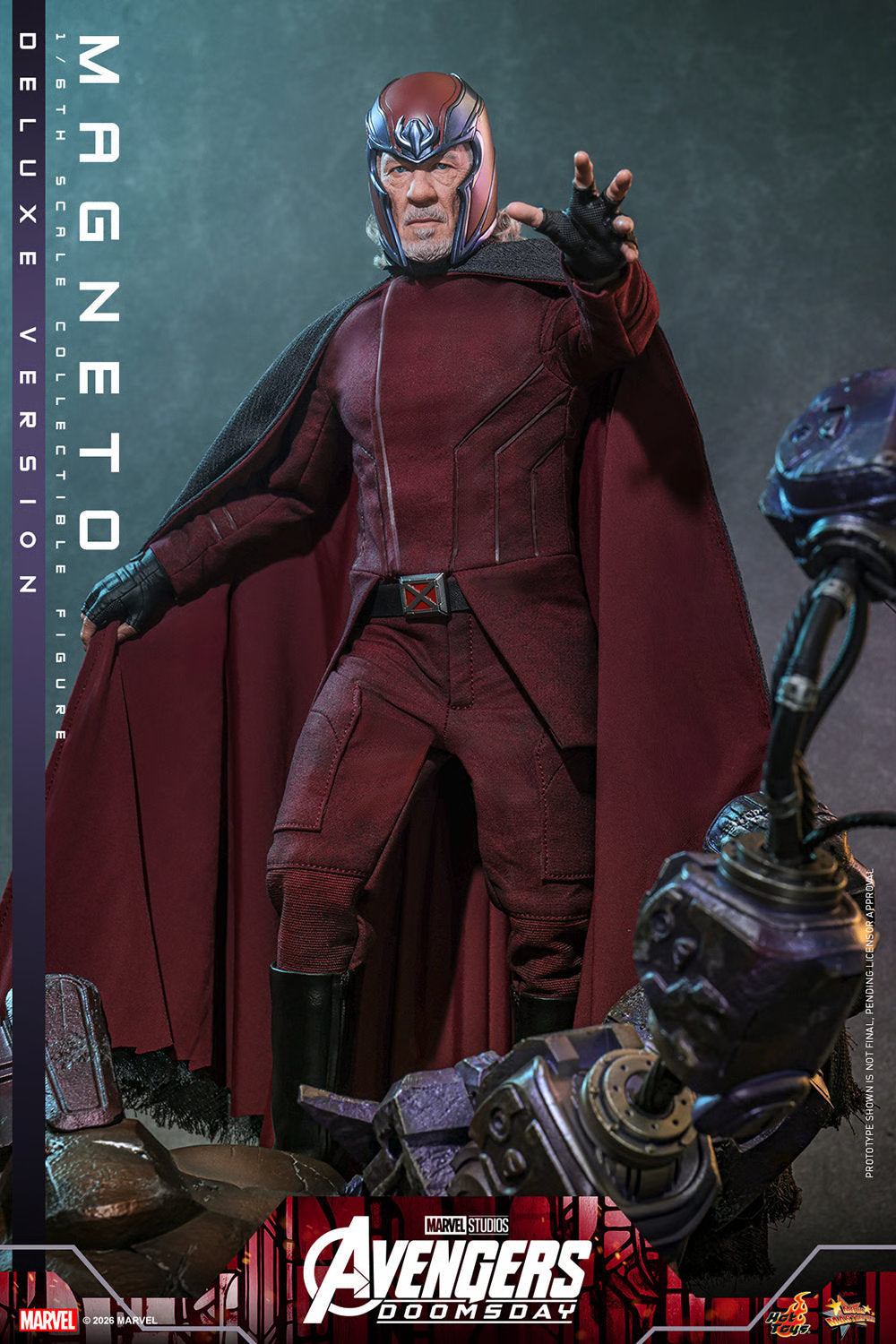 (PREVENTA) Hot Toys Movie Masterpiece Magneto (Deluxe Version) (Avengers: Doomsday)