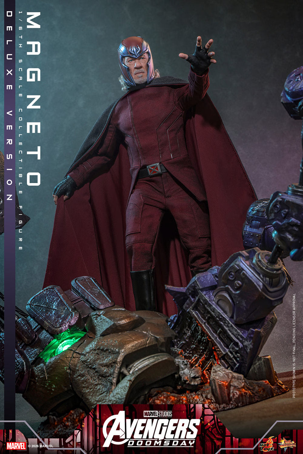 (PREVENTA) Hot Toys Movie Masterpiece Magneto (Deluxe Version) (Avengers: Doomsday)