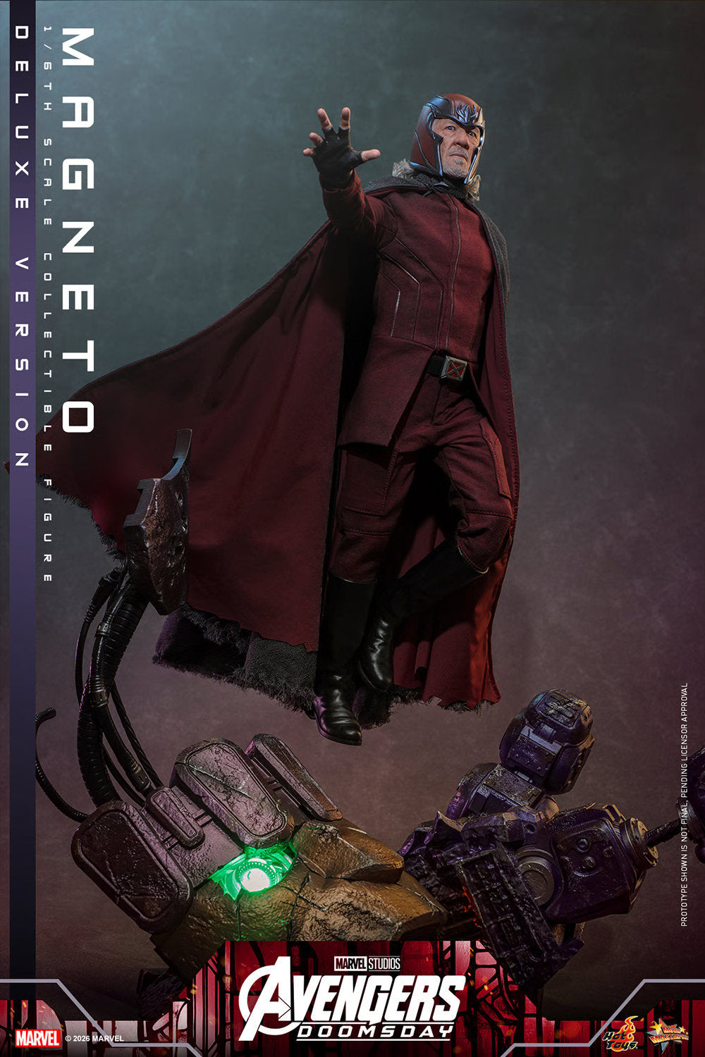 (PREVENTA) Hot Toys Movie Masterpiece Magneto (Deluxe Version) (Avengers: Doomsday)