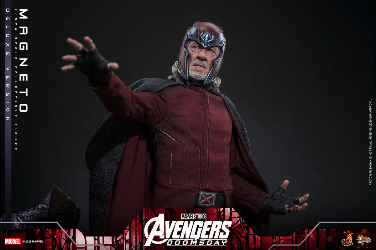 (PREVENTA) Hot Toys Movie Masterpiece Magneto (Deluxe Version) (Avengers: Doomsday)