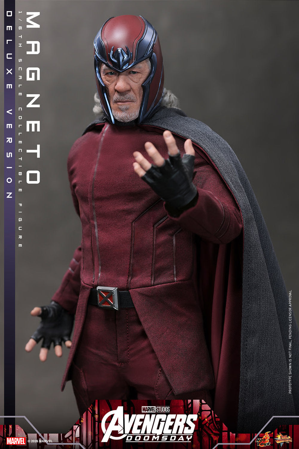(PREVENTA) Hot Toys Movie Masterpiece Magneto (Deluxe Version) (Avengers: Doomsday)