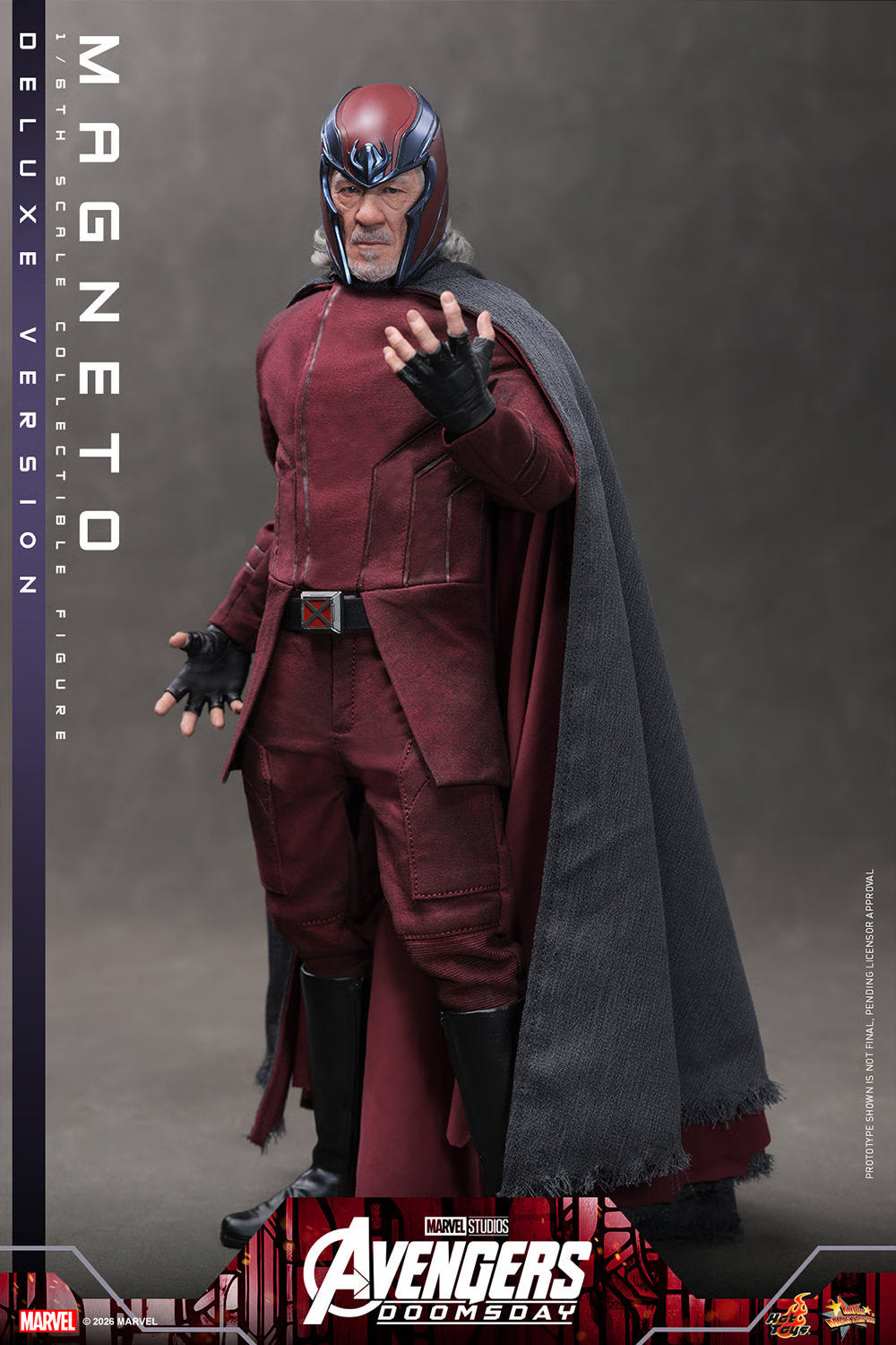 (PREVENTA) Hot Toys Movie Masterpiece Magneto (Deluxe Version) (Avengers: Doomsday)