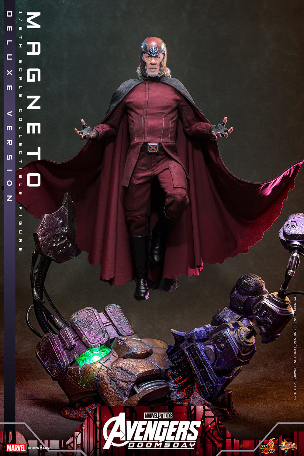 (PREVENTA) Hot Toys Movie Masterpiece Magneto (Deluxe Version) (Avengers: Doomsday)