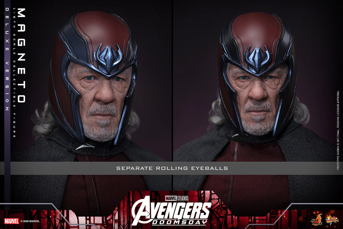 (PREVENTA) Hot Toys Movie Masterpiece Magneto (Deluxe Version) (Avengers: Doomsday)