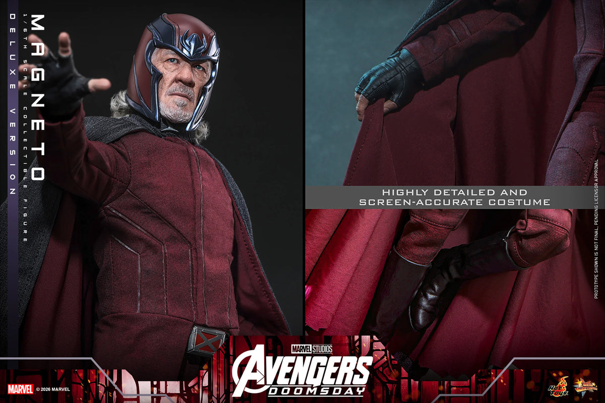 (PREVENTA) Hot Toys Movie Masterpiece Magneto (Deluxe Version) (Avengers: Doomsday)
