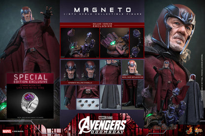(PREVENTA) Hot Toys Movie Masterpiece Magneto (Deluxe Version) (Avengers: Doomsday)