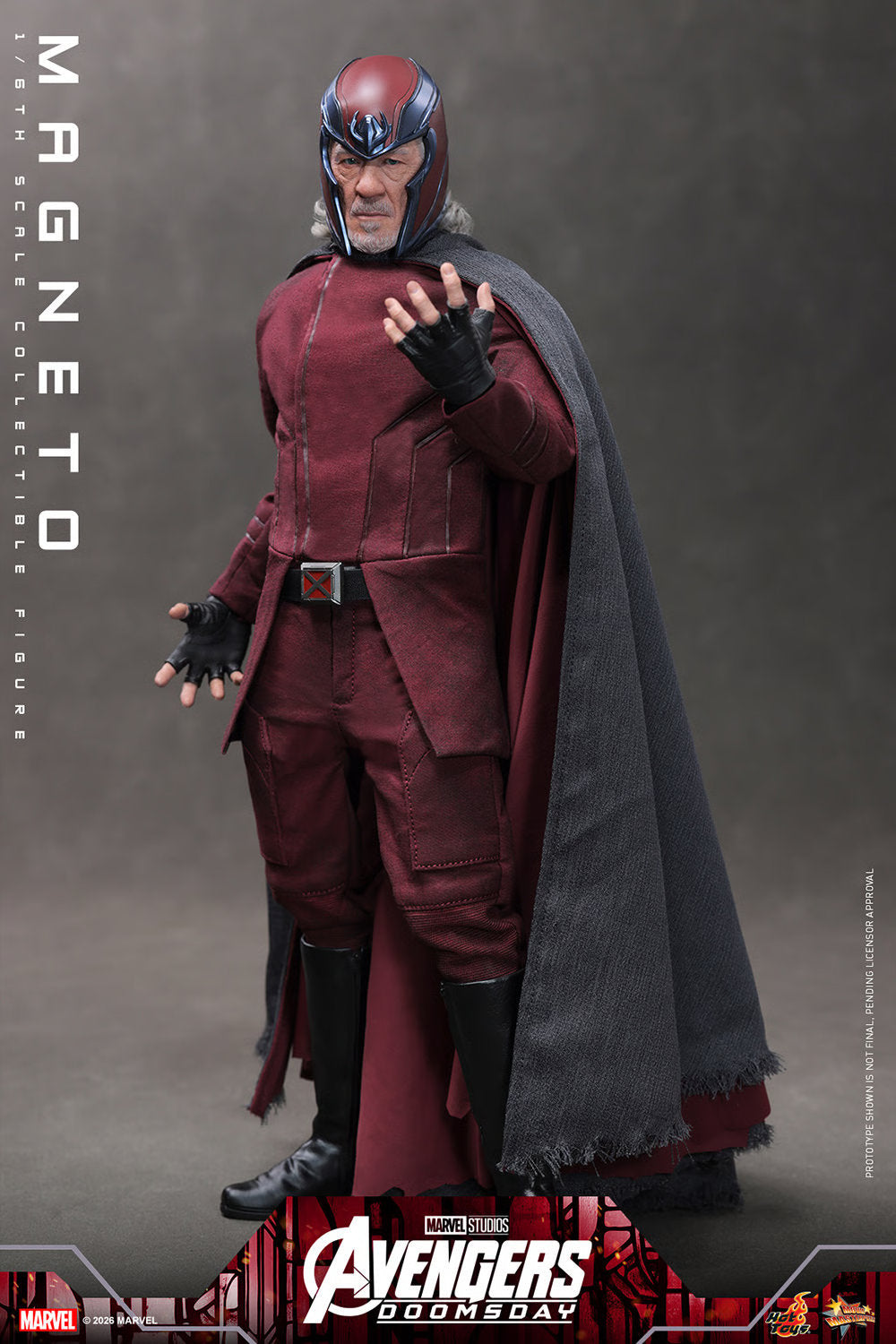 (PREVENTA) Hot Toys Movie Masterpiece Magneto (Avengers: Doomsday)