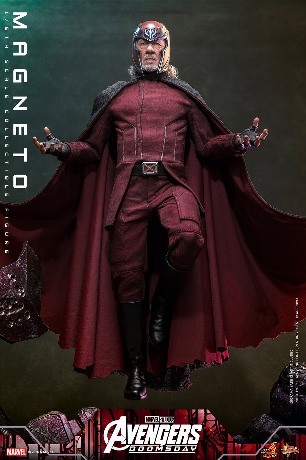 (PREVENTA) Hot Toys Movie Masterpiece Magneto (Avengers: Doomsday)