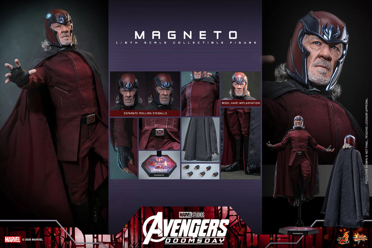 (PREVENTA) Hot Toys Movie Masterpiece Magneto (Avengers: Doomsday)