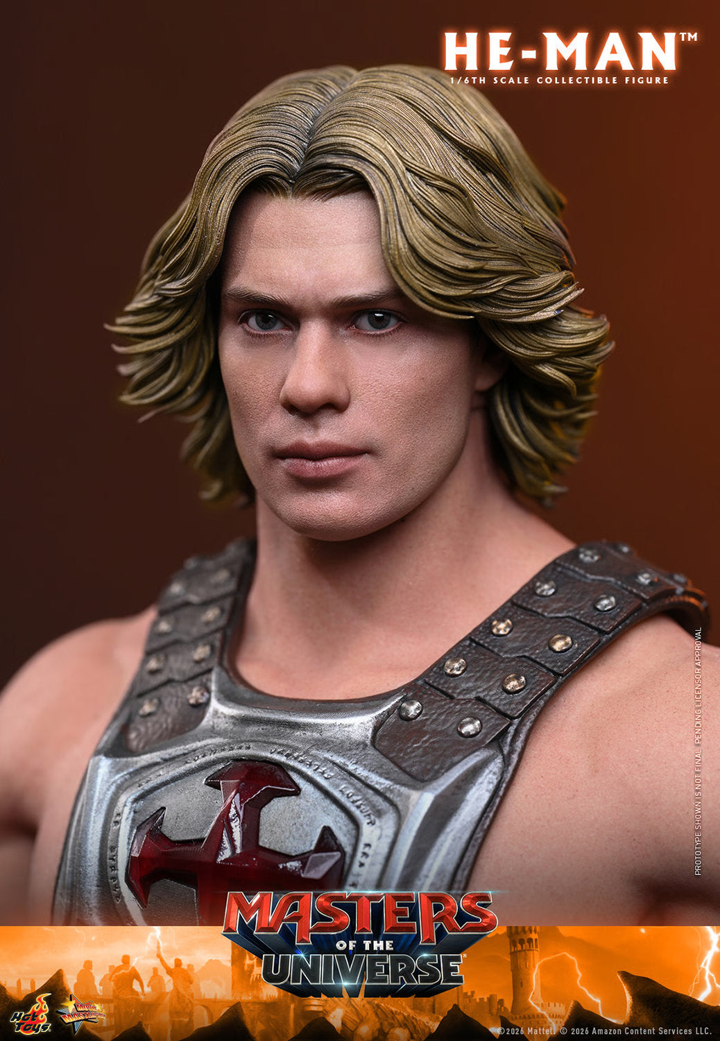 (PREVENTA) Hot Toys He-Man Masters of the Universe Movie Masterpiece Fully Poseable Figure