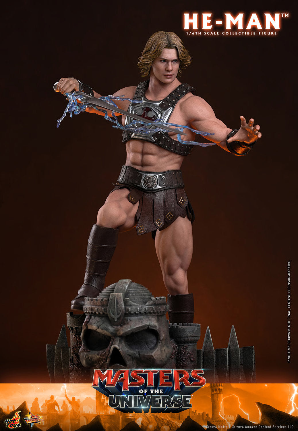 (PREVENTA) Hot Toys He-Man Masters of the Universe Movie Masterpiece Fully Poseable Figure
