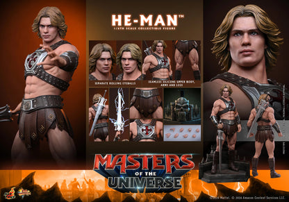 (PREVENTA) Hot Toys He-Man Masters of the Universe Movie Masterpiece Fully Poseable Figure