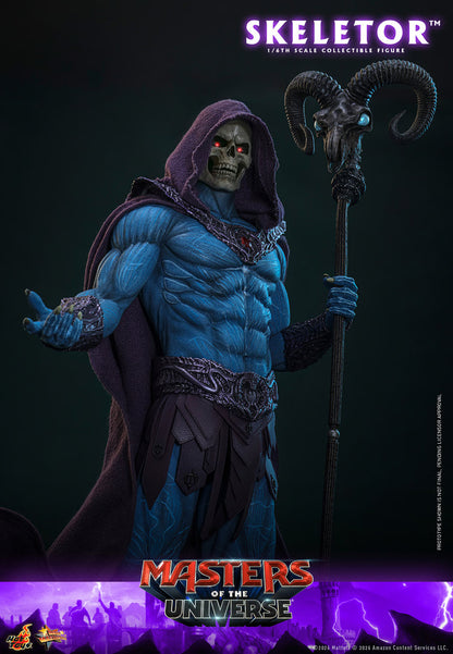 (PREVENTA) Hot Toys Skeletor Masters of the Universe Movie Masterpiece Fully Poseable Figure