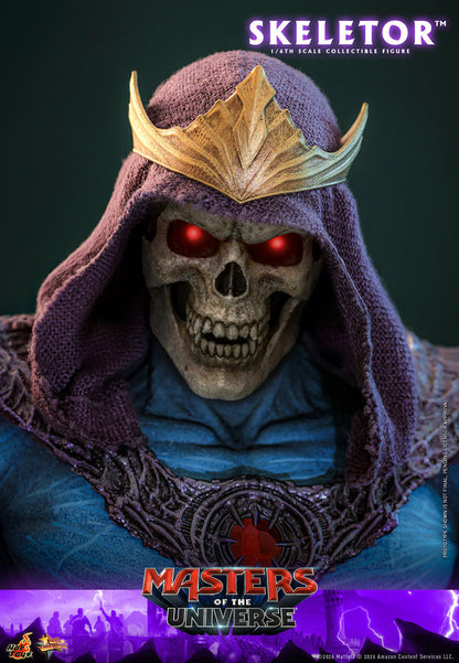 (PREVENTA) Hot Toys Skeletor Masters of the Universe Movie Masterpiece Fully Poseable Figure