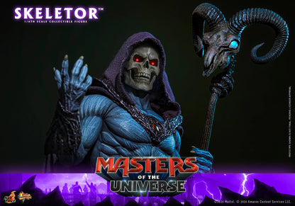 (PREVENTA) Hot Toys Skeletor Masters of the Universe Movie Masterpiece Fully Poseable Figure