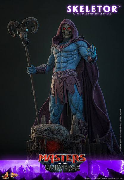(PREVENTA) Hot Toys Skeletor Masters of the Universe Movie Masterpiece Fully Poseable Figure