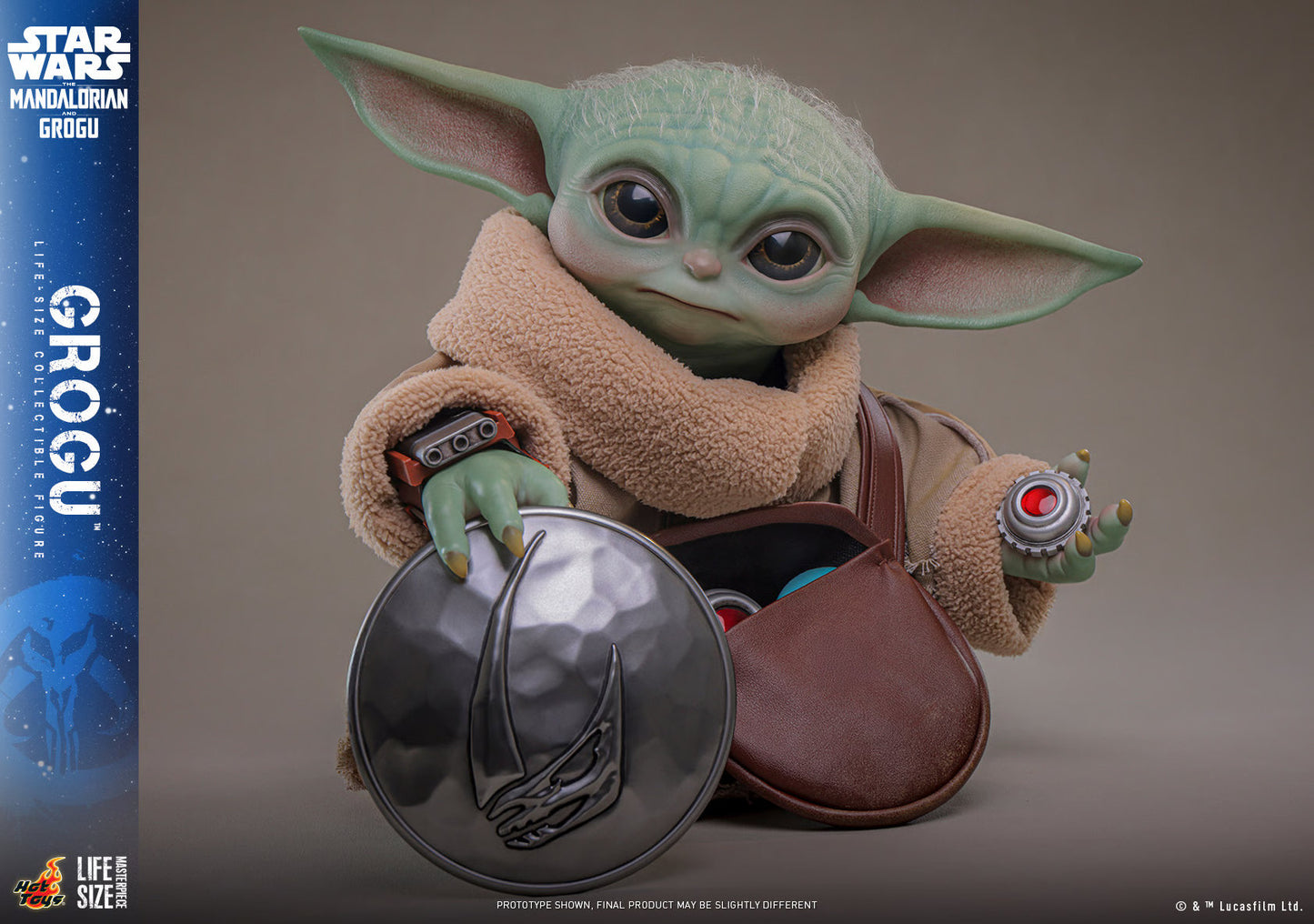(PREVENTA) Hot Toys Grogu Life Size Masterpiece (Star Wars: The Mandalorian & Grogu) (Reissue)