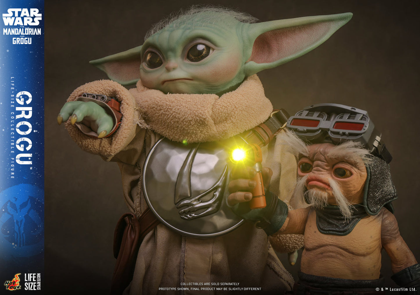 (PREVENTA) Hot Toys Grogu Life Size Masterpiece (Star Wars: The Mandalorian & Grogu) (Reissue)