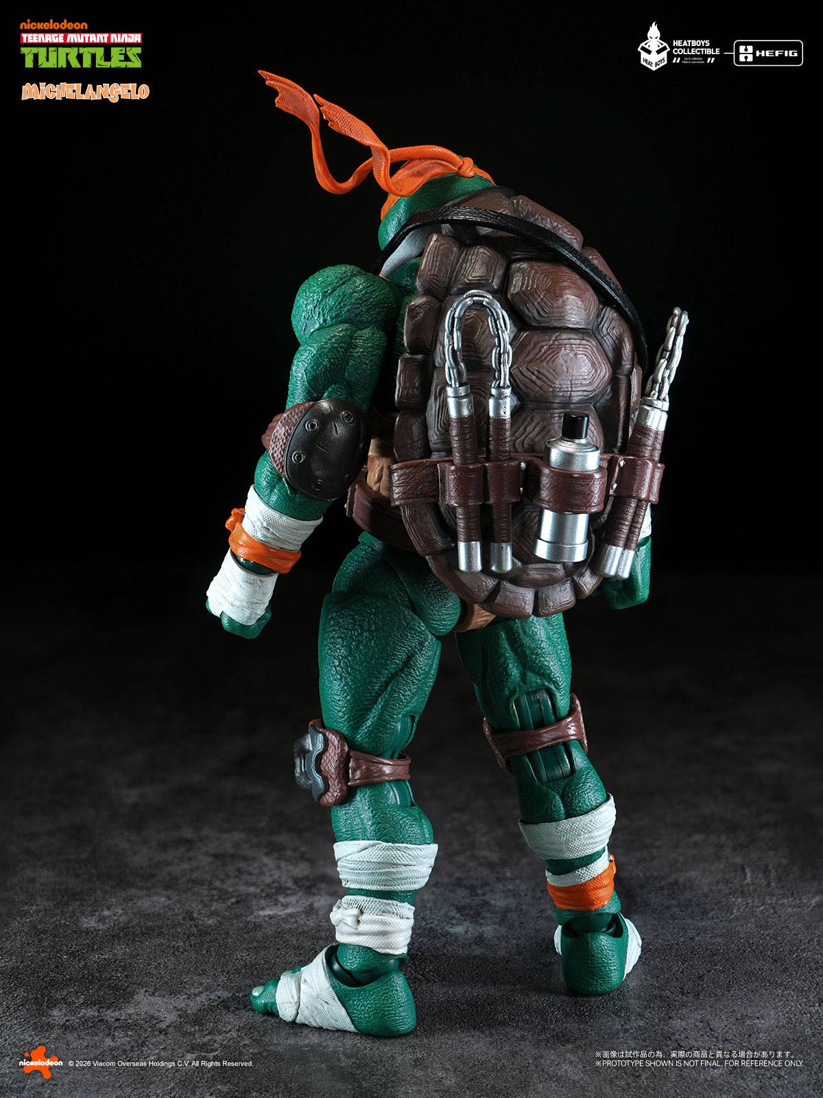 (PREVENTA) HEATBOYS Michelangelo Action Figure (Teenage Mutant Ninja Turtles)