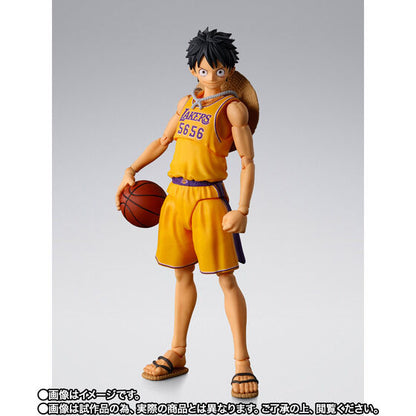 (PREVENTA) S.H.Figuarts x NBA Monkey D. Luffy -Teams Limited Ver.- (One Piece)