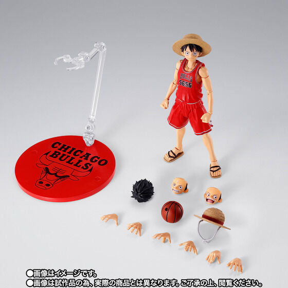 (PREVENTA) S.H.Figuarts x NBA Monkey D. Luffy -Teams Limited Ver.- (One Piece)