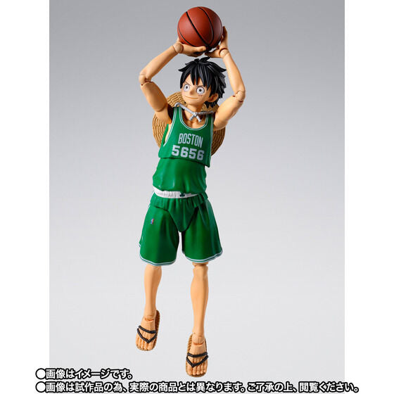 (PREVENTA) S.H.Figuarts x NBA Monkey D. Luffy -Teams Limited Ver.- (One Piece)