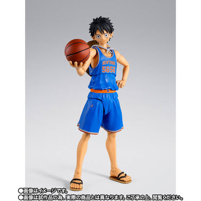 (PREVENTA) S.H.Figuarts x NBA Monkey D. Luffy -Teams Limited Ver.- (One Piece)
