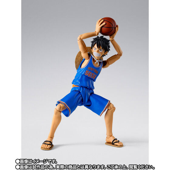 (PREVENTA) S.H.Figuarts x NBA Monkey D. Luffy -Teams Limited Ver.- (One Piece)