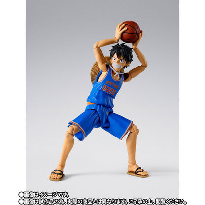 (PREVENTA) S.H.Figuarts x NBA Monkey D. Luffy -Teams Limited Ver.- (One Piece)