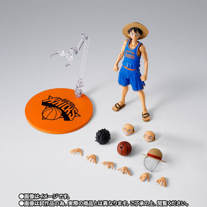 (PREVENTA) S.H.Figuarts x NBA Monkey D. Luffy -Teams Limited Ver.- (One Piece)